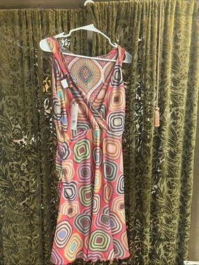 Reversible Geo-Print dress. Super fun. New